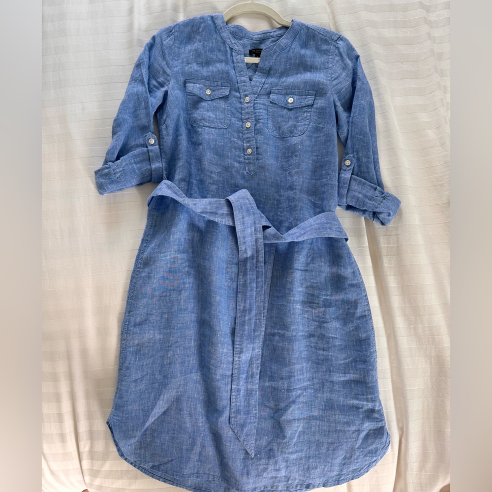Linen Shirt Dress